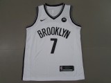 NBA Nets #7 Durant award white