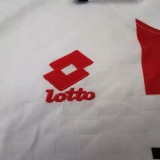 Retro AC Milan Away White 1:1 Quality Soccer Jersey  1995-1996