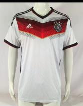 Retro Germany Home Fans  4 Star 1:1 Quality Soccer Jersey  2014