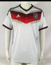 Retro Germany Home Fans  4 Star 1:1 Quality Soccer Jersey  2014