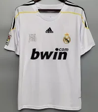 Retro Real Madrid Home  1:1 Quality Soccer Jersey    2009-2010