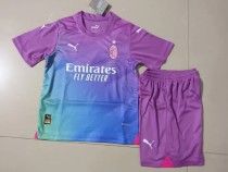 AC Milan Third Away   Kids 1:1 Quality Soccer Jersey   23-24