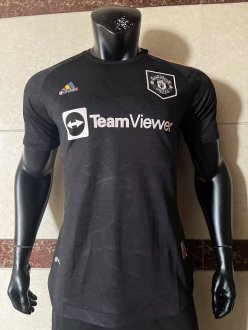 Manchester United Black  Special edition Player   1:1 Quality Soccer Jersey  23-24