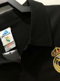 Retro Real Madrid Away Champions League 1:1 Quality Soccer Jersey  2001-2002