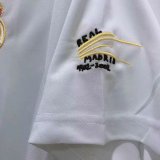 Retro Real Madrid Home Champions League 100 year 1:1 Quality Soccer Jersey  2001-2002-2003