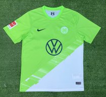 Wolfsburg Home Fans  1:1 Quality Soccer Jersey   23-24