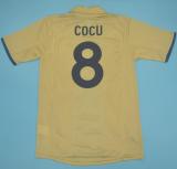 Retro Barcelona Away 1:1 Quality Soccer Jersey  2001-2002
