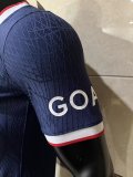 PSG Casual Edition Royal blue Player 1:1 Quality Soccer Jersey    23-24