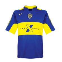 Retro Boca Junior Home  100 year  Centenary 1:1 Quality Soccer Jersey 2005