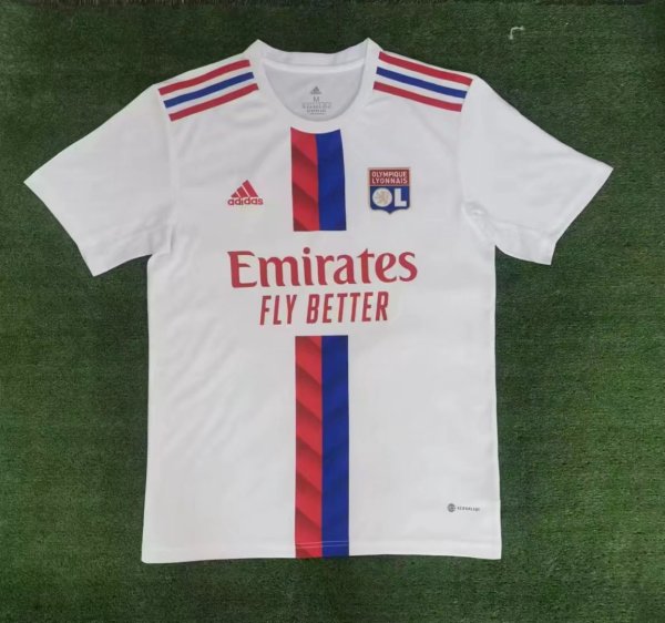 Lyon Home Fans  1:1 Quality Soccer Jersey   22-23
