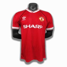 Retro Manchester United Home 1:1 Quality Soccer Jersey  1990-1992