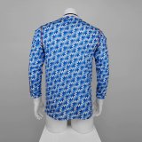Retro 1991-1992 Manchester United Away Long sleeve 1:1 Quality Soccer Jersey
