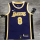 NBA Laker crew neck retro purple 8 Kubi  with chip  1:1
