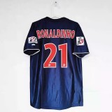 Retro Paris Home 1:1 Quality Soccer Jersey  2001-2002