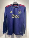 Ajax Away  Blue Long Sleeve  Fans 1:1 Quality Soccer Jersey   22-23