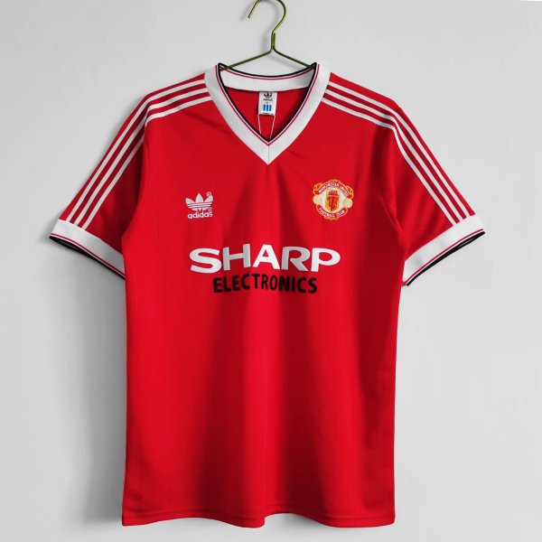 Retro 1983 Manchester United Home 1:1 Quality Soccer Jersey