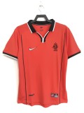 Retro Netherlands Home  1:1 Quality Soccer Jersey  1998