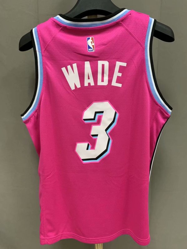 NBA  Heat Pink Wade No. 3 1:1