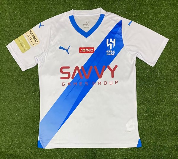 Al Hilal SFC Away  Fans 1:1 Quality Soccer Jersey    23-24