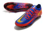 耐克 Phantom GT红蓝色防水全针织原装底FG足球鞋Nike Phantom GT Elite FG39-45