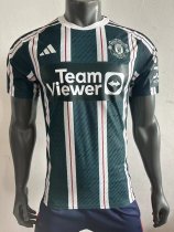 Manchester United Away Player 1:1 Quality Soccer Jersey    23-24