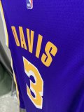 NBA Laker purple  Davis No.3 1:1