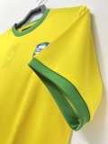 Retro Brazil  Home Fans    1:1 Quality Soccer Jersey  1970