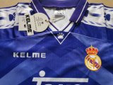 Retro Real Madrid Away  1:1 Quality Soccer Jersey  1996-1997
