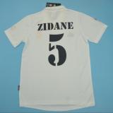 Retro Real Madrid Home Champions League 100 year 1:1 Quality Soccer Jersey  2001-2002-2003