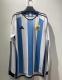 Argentina Home  Long Sleeve Fans 3 stars  1:1 Quality Soccer Jersey  2022