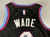 NBA  Heat  black Wade No. 3 1:1