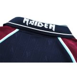 Retro Iron Maiden West Ham Home  1:1 Quality Soccer Jersey  1999