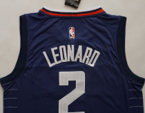 NBA New season Express (new fabric print) Leonard city version 2 dark blue, black, white