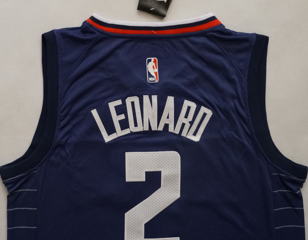 NBA New season Express (new fabric print) Leonard city version 2 dark blue, black, white