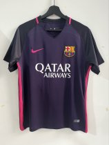 Retro Barcelona Away  Fans 1:1 Quality Soccer Jersey     2016 2017