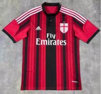 Retro AC Home  1:1 Quality Soccer Jersey  2014-2015
