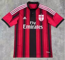 Retro AC Home  1:1 Quality Soccer Jersey  2014-2015