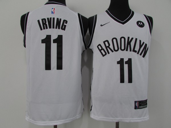 NBA Nets #11 Lrving award white