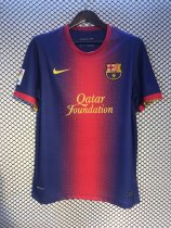 Retro Barcelona  Home 1:1 Quality Soccer Jersey   2012-2013