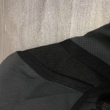 NBA Lakers' black gray warm-up training appearance hooded zipper jacket  with chip  1:1