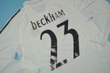Retro Real Madrid Home Long sleeve1:1 Quality Soccer Jersey  2005-2006