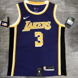 NBA Lakers crew neck Vintage purple 3 Davis  with chip  1:1
