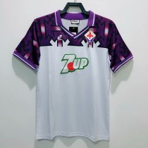 Retro Fiorentina Away Fans 1:1 Quality Soccer Jersey  1992-1993