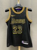 NBA Laker black James No.23 1:1