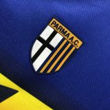 Retro Parma Home 1:1 Quality Soccer Jersey   2001-2003