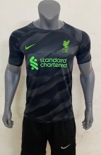 Liverpool  goalkeeper Black  Fans 1:1 Quality Soccer Jersey   23-24