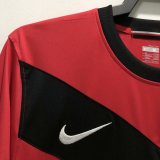 Retro  Manchester United Home Long Sleeve 1:1 Quality Soccer Jersey  2009-2010