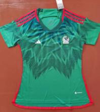 Mexico Home Women Fans  1:1 Quality Soccer Jersey   22-23