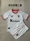 Athletic Bilbao Third Away  kids  1:1 Quality Soccer Jersey   23-24