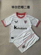 Athletic Bilbao Third Away  kids  1:1 Quality Soccer Jersey   23-24